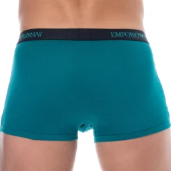 Boxer Pure Cotton Bleu Paon