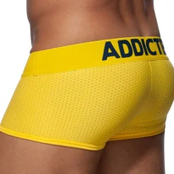 Boxer Push Up Mesh Jaune