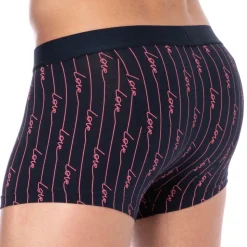 Boxer Saint-Valentin Imprimé Bleu Nuit