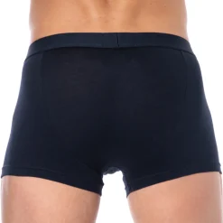 Boxer Saint-Valentin Uni Bleu Nuit