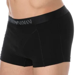 Boxer Stretch Piquet Noir