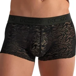 Boxer Temptation Free Cut Lace Noir