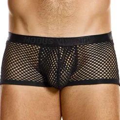 Boxer Through Mesh Noir