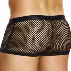 Boxer Through Mesh Noir