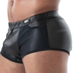 Boxer Zippé Kinky Noir