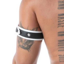 Brassard en Néoprène Noir - Blanc