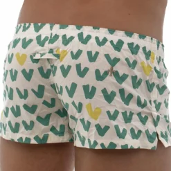 Caleçon Coton VIP Blanc - Vert