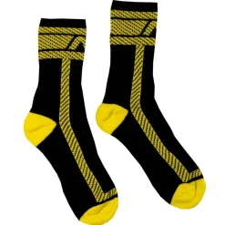 Chaussettes Fetish - Noir - Jaune