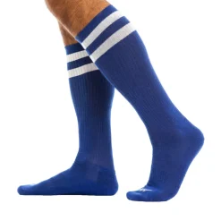 Chaussettes Hautes Football Bleu Roi