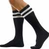 Chaussettes Hautes Football Noires