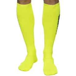 Chaussettes Hautes Neon Jaune Fluo