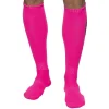 Chaussettes Hautes Neon Rose Fluo