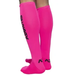 Chaussettes Hautes Neon Rose Fluo