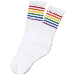 Chaussettes Rainbow Blanches