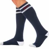 Chaussettes Sport Hautes Bleu Marine