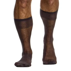 Chaussettes Transparentes Noires