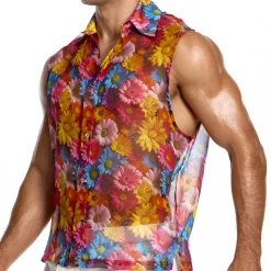 Chemise Daisies Multicolore