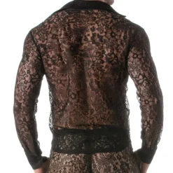 Chemise en Dentelle Noire