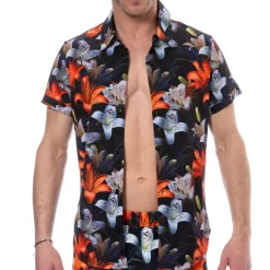 Chemise Tropical Summer Noire