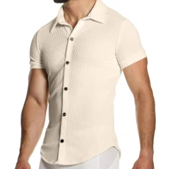 Chemisette Corduroy Blanc Cassé