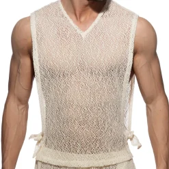 Débardeur à Cordon Eco Chique Ivoire