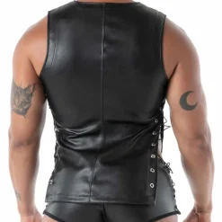 Débardeur à Lacets Kinky Noir