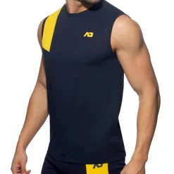 Débardeur AD Coton Bleu Marine