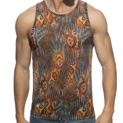 Débardeur Animal Marron