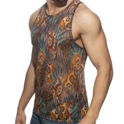 Débardeur Animal Marron