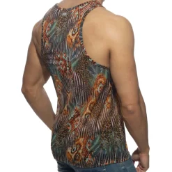 Débardeur Animal Marron