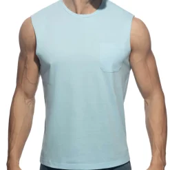 Débardeur Basic Bleu Ciel