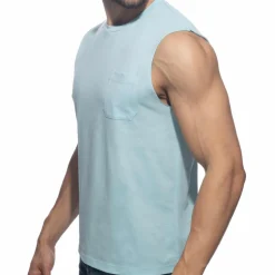 Débardeur Basic Bleu Ciel