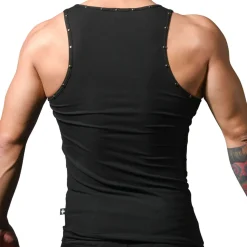 Débardeur Beater Clouté Noir