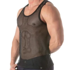 Débardeur Circuit Mesh Noir