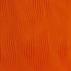 Débardeur Col Roulé Curved Orange