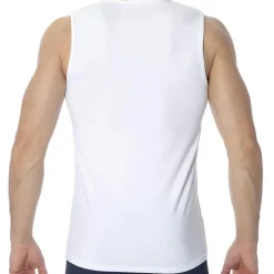 Débardeur Col V Essential Blanc