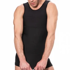 Débardeur Compression Ferme Noir