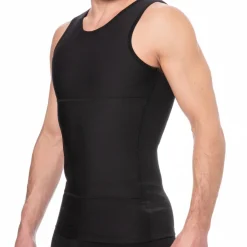 Débardeur Compression Ferme Noir