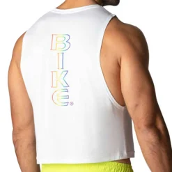Débardeur Crop Pride Blanc