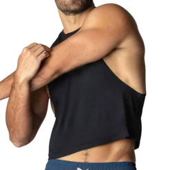 Débardeur Crop Pride Noir