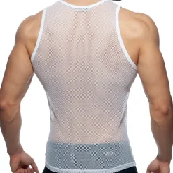 Débardeur C-Through Mesh Blanc