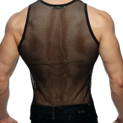 Débardeur C-Through Mesh Noir