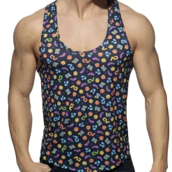 Débardeur Emoji Bleu Marine