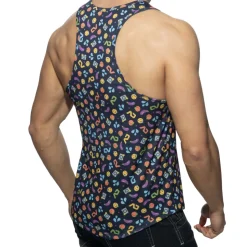 Débardeur Emoji Bleu Marine