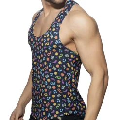 Débardeur Emoji Bleu Marine