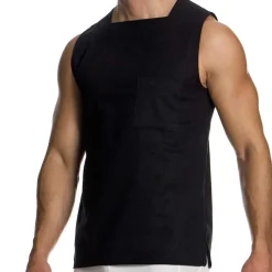 Débardeur en Lin Noir