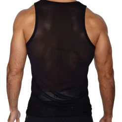 Débardeur en Mesh Noir