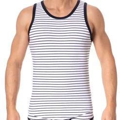 Débardeur First Marinière