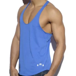 Débardeur Fitness Uni Royal