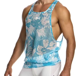 Débardeur Floreale Bleu Ciel